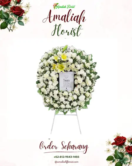 Krans Bunga Duka Sukowaringin